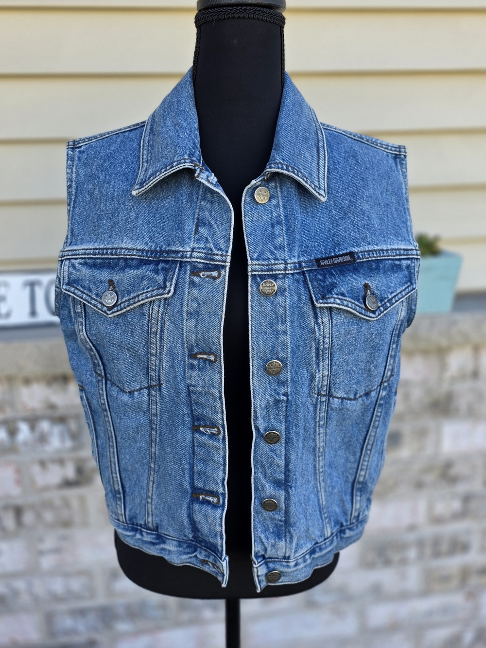 1998 Harley-Davidson Denim Vest